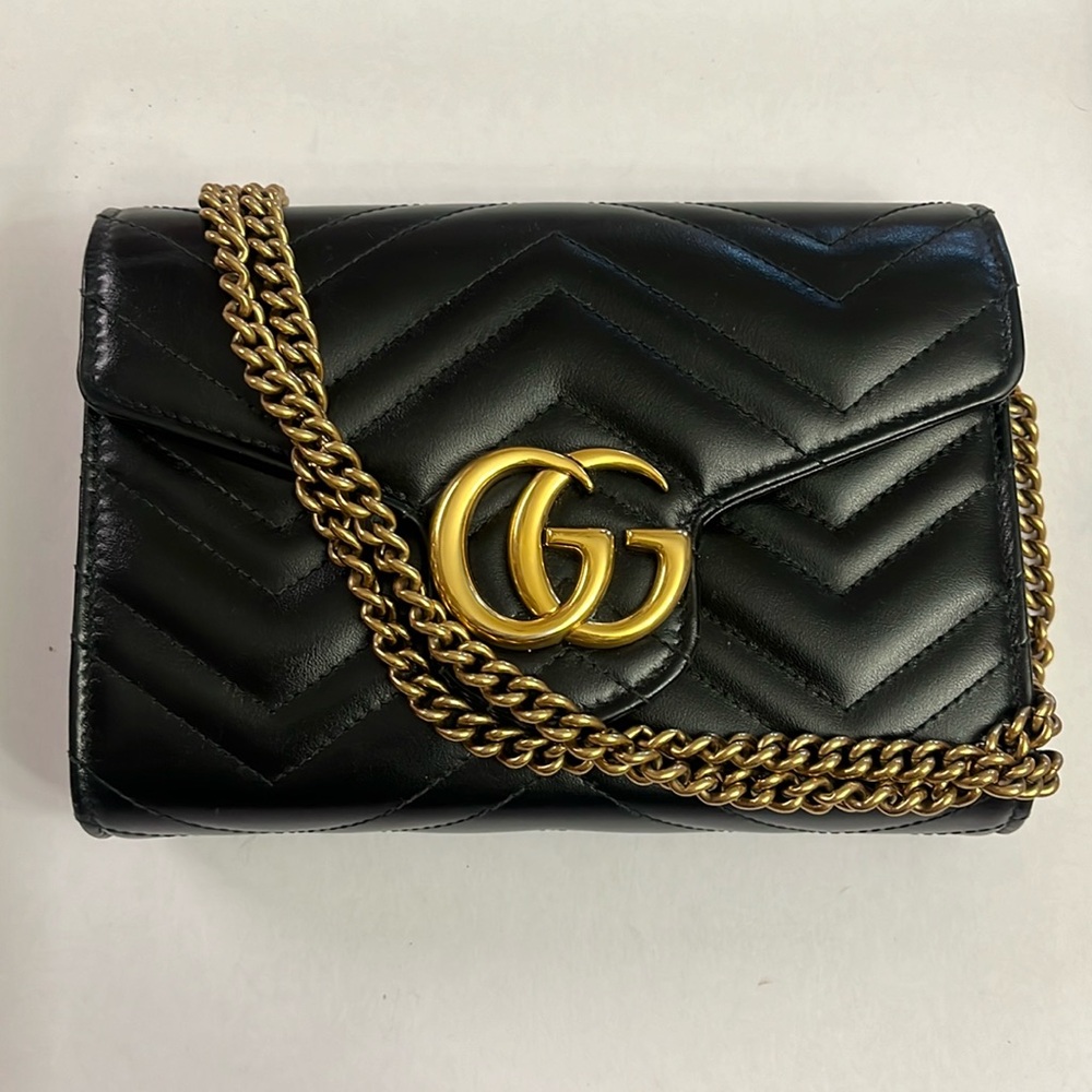 Gucci Marmont chain mini bag